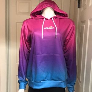 Ellesse Athletic/Athleisure Hoody S/S, Size M NWT!